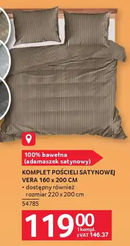 Selgros Komplet pościeli satynowej Vera oferta