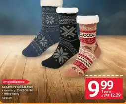 Selgros Skarpety Góralskie oferta