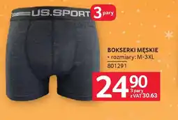 Selgros US.SPORT Bokserki męskie oferta