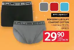 Selgros Brubeck Bokserki lub Slipy Comfort Cotton oferta