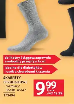 Selgros Skarpety bezuciskowe oferta