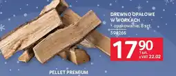 Selgros Drewno opałowe w workach oferta