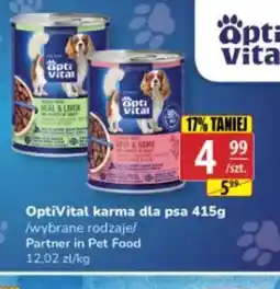 API MARKET OptiVital karma dla psa oferta