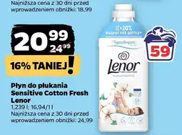 Netto Płyn do płukania Sensitive Cotton Fresh Lenor oferta