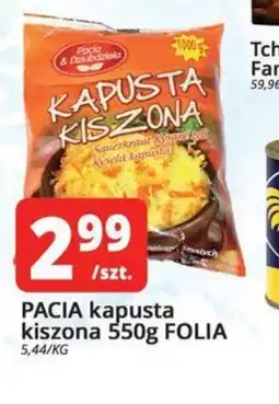 Szyneczka Pacia Kapusta kiszona oferta