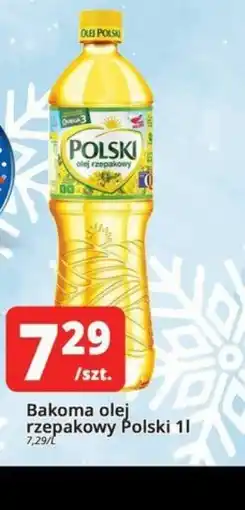 Szyneczka Bakoma olej rzepakowy Polski oferta