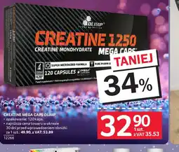 Selgros Olimp Creatine 1250 Mega Caps oferta