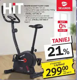 Selgros Rower magnetyczny C1660 oferta