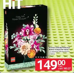 Selgros LEGO Klocki Botanicals Bukiet Kwiatów oferta