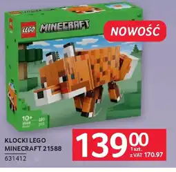 Selgros Klocki LEGO Minecraft 21588 oferta