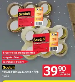Selgros Scotch taśma pakowa mocna oferta