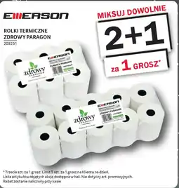 Selgros Emerson Rolki termiczne Zdrowy Paragon oferta