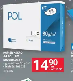 Selgros POL Papier ksero A4 LUX oferta