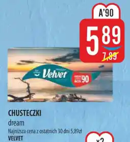 MOKPOL Chusteczki velvet oferta