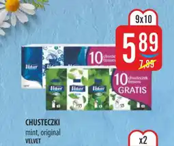 MOKPOL Chusteczki velvet oferta