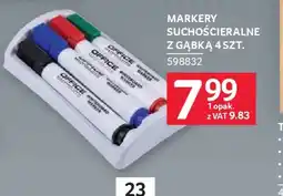 Selgros Markery suchościeralne Office oferta