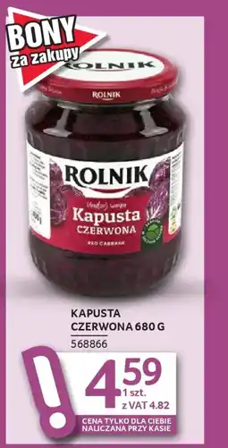Selgros Kapusta czerwona oferta