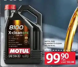 Selgros Motul olej silnikowy X-Clean EFE 5W30 oferta