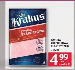 Selgros Szynka eksportowa plastry oferta