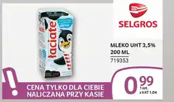 Selgros Mleko uht 3,5% oferta