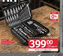 Selgros NEO TOOLS Zestaw kluczy nasadowych oferta