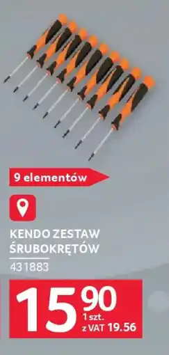 Selgros Kendo zestaw śrubokrętów oferta
