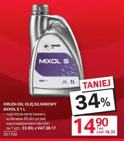 Selgros Orlen Oil Olej silnikowy Mixol S oferta