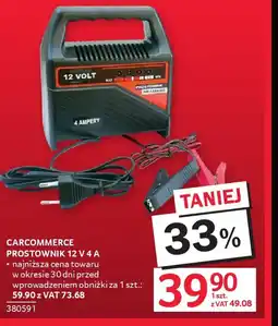 Selgros Carcommerce Prostownik 12 V 4 A oferta