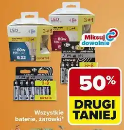 Carrefour Baterie alkaliczne aaa Carrefour oferta