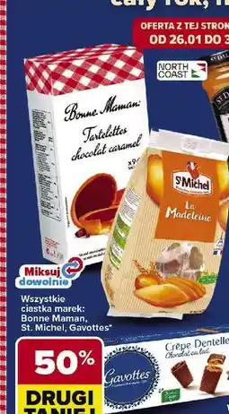 Carrefour Ciastka crepe chocolat lait Gavottes oferta