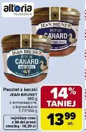 Carrefour Pasztet z kaczki borowikami Jean Brunet oferta