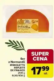 Carrefour Ser mimolette z normandii Reflets De France oferta