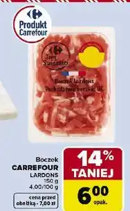 Carrefour Boczek lardons Carrefour Targ Świeżości oferta