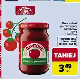Carrefour Koncentrat pomidorowy Dawtona oferta