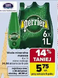 Carrefour Woda naturalna Perrier oferta