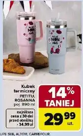 Carrefour Kubek termiczny petitu rosanna oferta