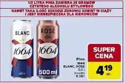 Carrefour Piwo 1664 Rose oferta