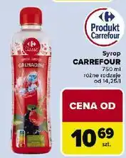 Carrefour Syrop grenadine Carrefour oferta