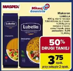 Carrefour Makaron spaghetti Lubella oferta