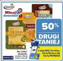 Carrefour Ser rolada ustrzycka - plastry Mlekpol oferta