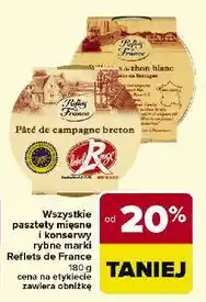 Carrefour Rillettes z tuńczyka białego Reflets De France oferta