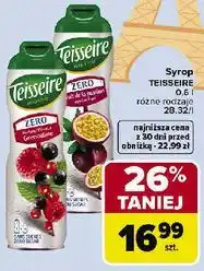 Carrefour Syrop passion fruit zero Teisseire oferta