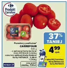 Carrefour Pomidory czerwone podłużne Carrefour Targ Świeżości oferta