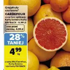 Carrefour Grejpfruty czerwone oferta