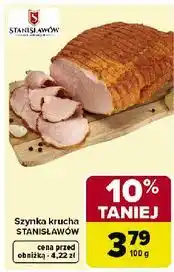 Carrefour Szynka krucha Stanisławów oferta