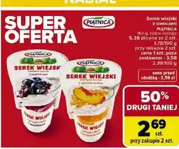 Carrefour Serek wiejski z jagodami Piątnica oferta