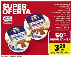 Carrefour Serek z czosnkiem i ziołami Hochland Kanapkowy oferta