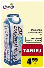 Carrefour Maślanka naturalna Mrągowska oferta