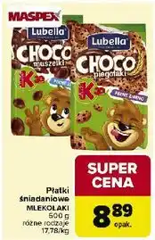 Carrefour Płatki piegołaki Lubella Mlekołaki oferta