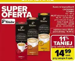 Carrefour Kawa caffe crema fine aroma Tchibo Cafissimo oferta
